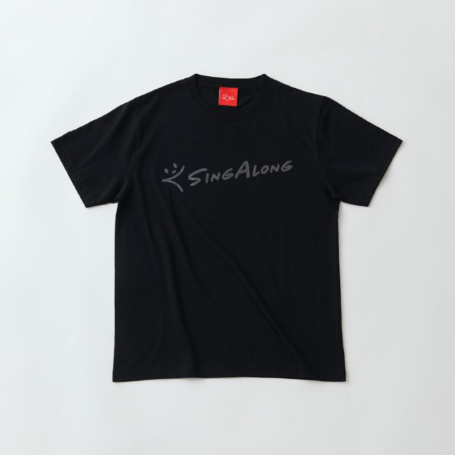 SINGALONG T-shirt　black