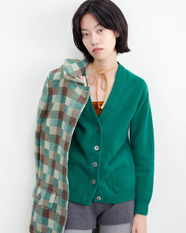 1980s Burberrys - cashmere knit cardigan