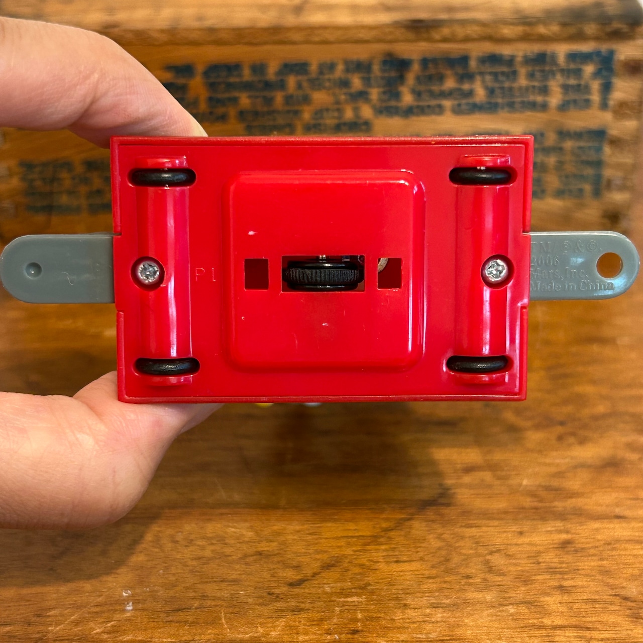 M&M's クリスマス・トレイン・トッパー サーカストレイン 列車 機関車 グリーン ミールトイ  エムアンドエムズ MU-296