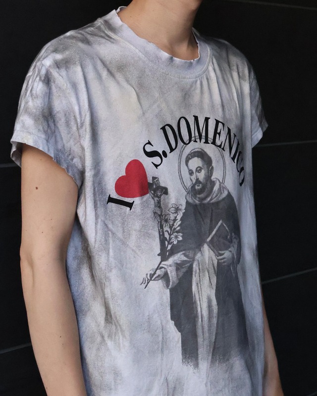 【Dolce&Gabbana】graphic design fade T shirt