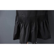 プリーツ 切替 ノースリーブワンピース  00183