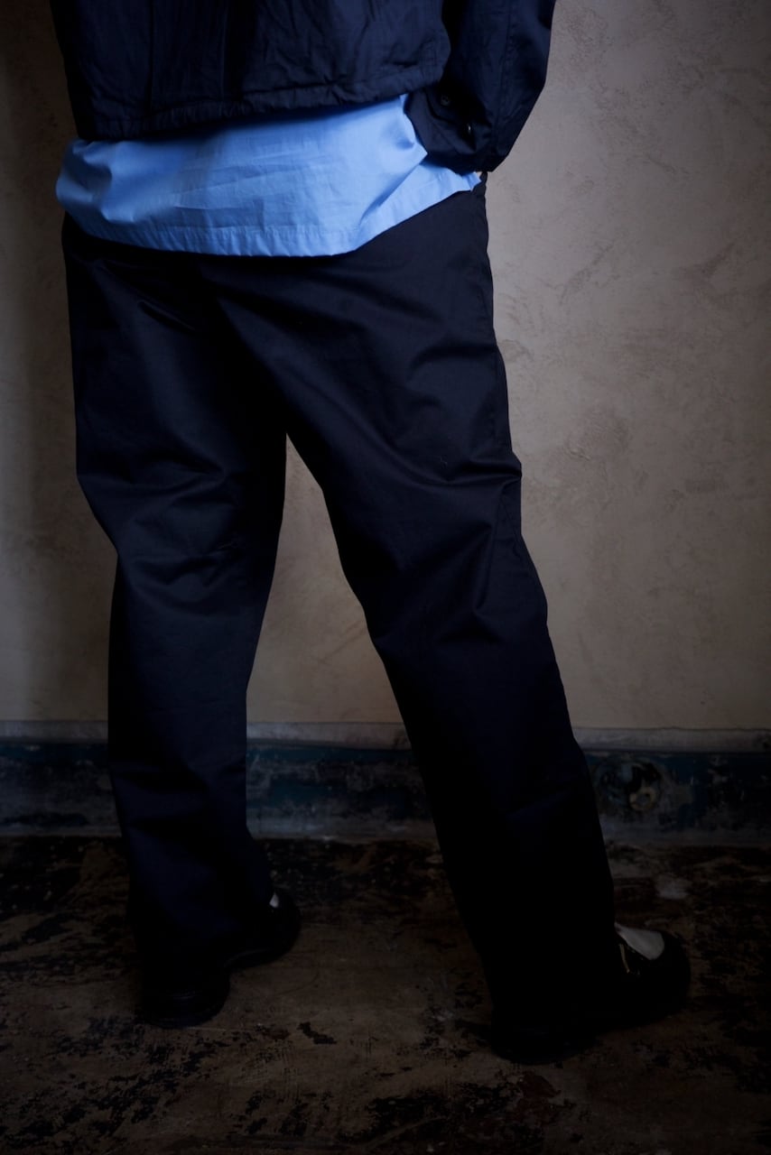end and means パンツ ENDS and MEANS】 2022AW Work Chino - Indigo -
