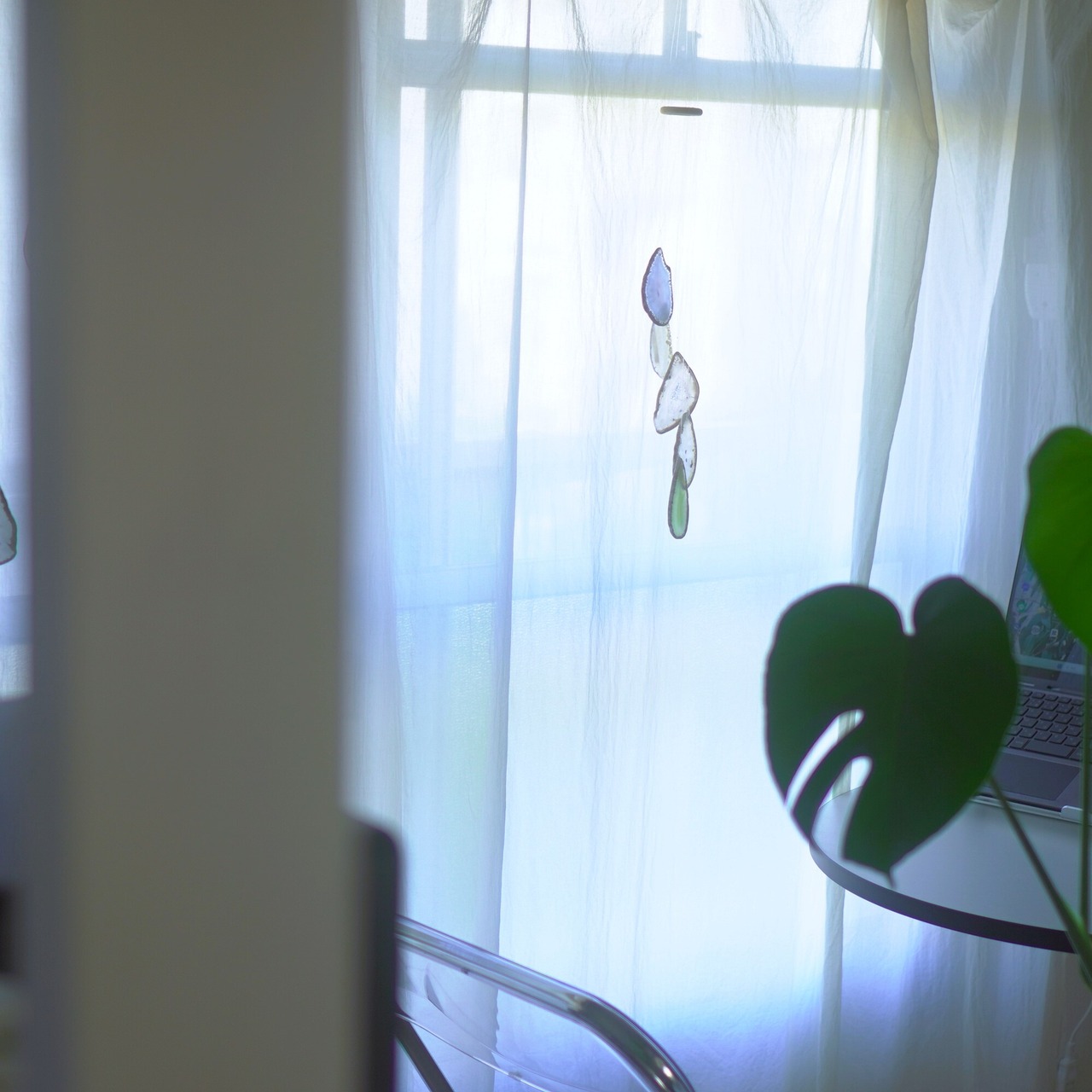 Spring Water 02 - アゲートヒーリングチャイム / Agate Sun Catcher Wind Chime 050