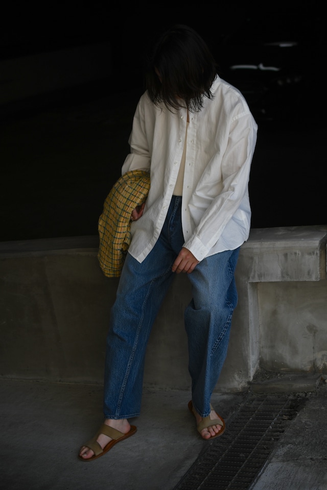 CIOTA / 13.5oz Wide Baggy Denim (Medium Blue)