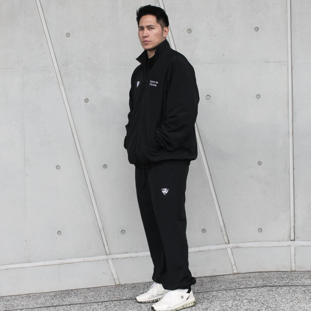 ナイロン トラックロングパンツ