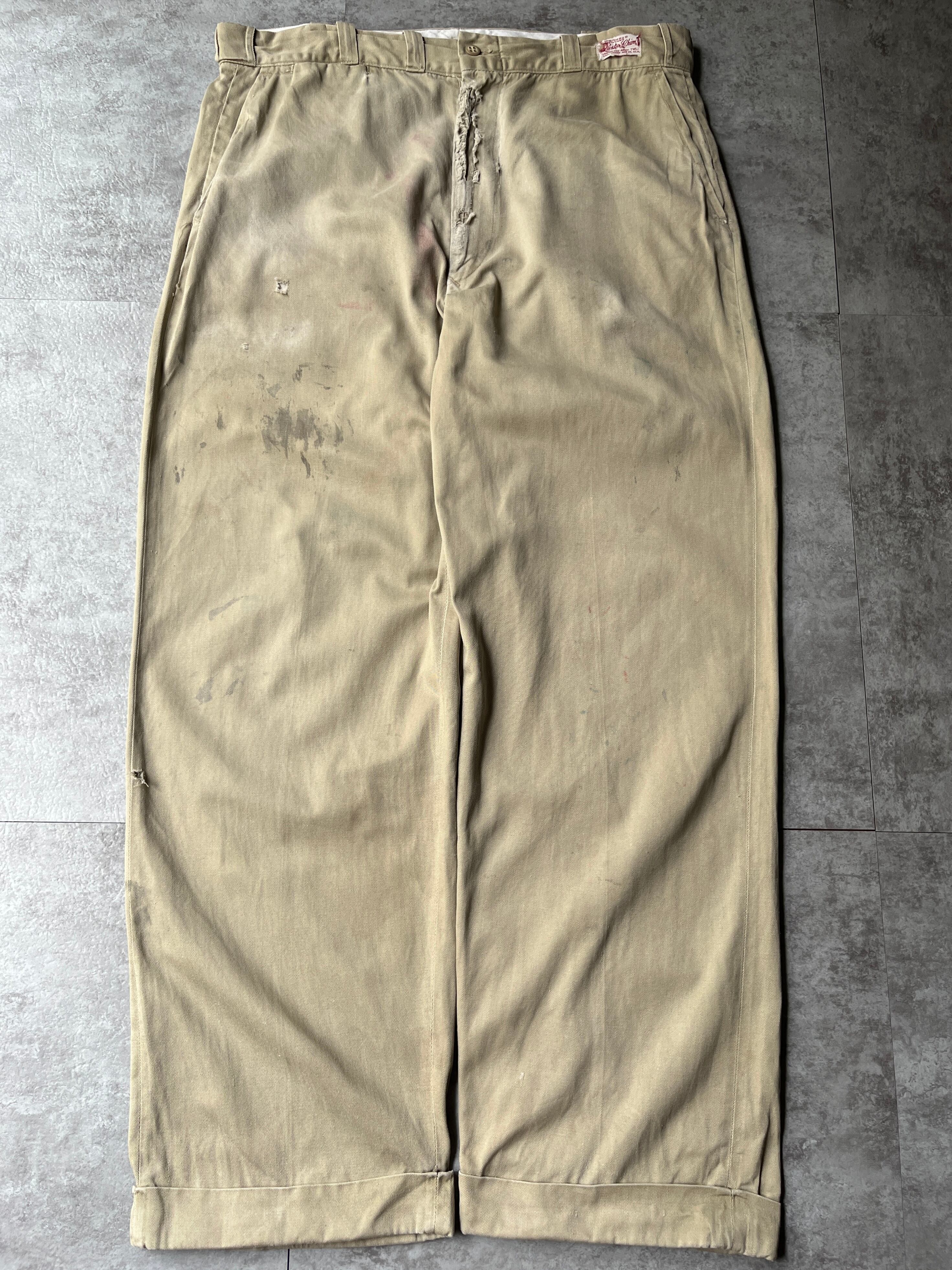 パンツ 1950s HERCULES army twill work pants 1950s HERCULES army twill work pants | coopers
