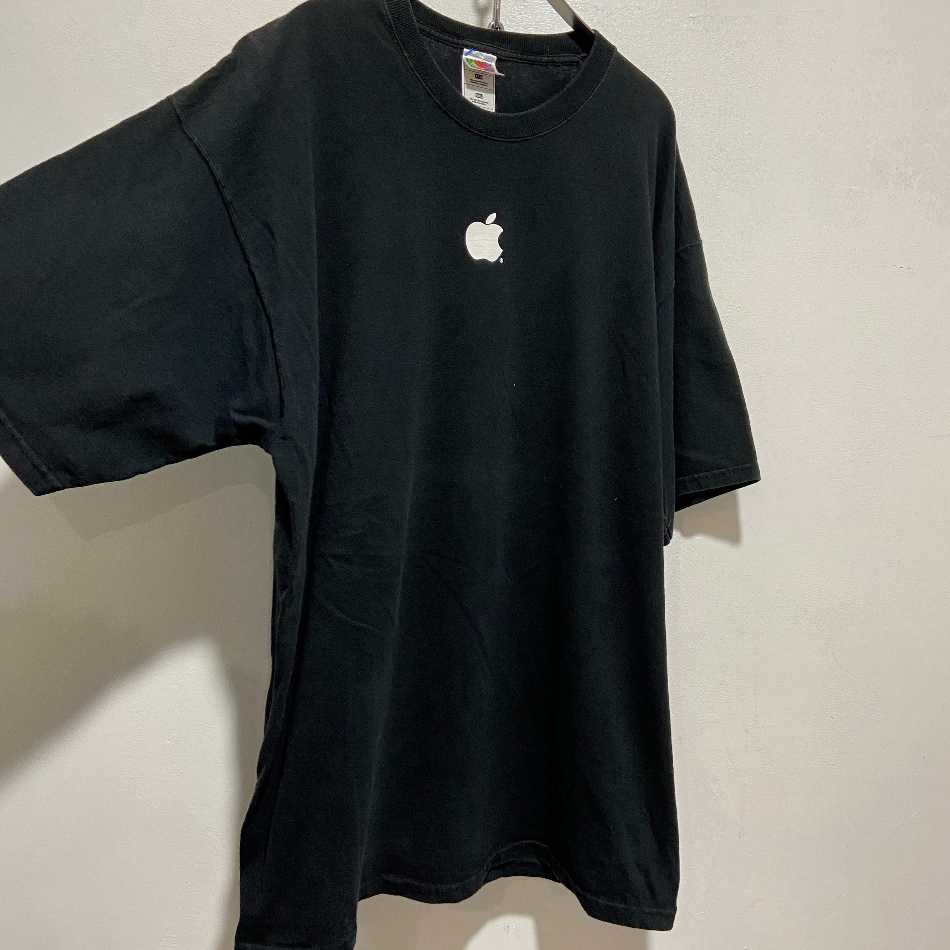 希少 Apple Mac アップル マック 企業物 Tシャツ 紺 2XL