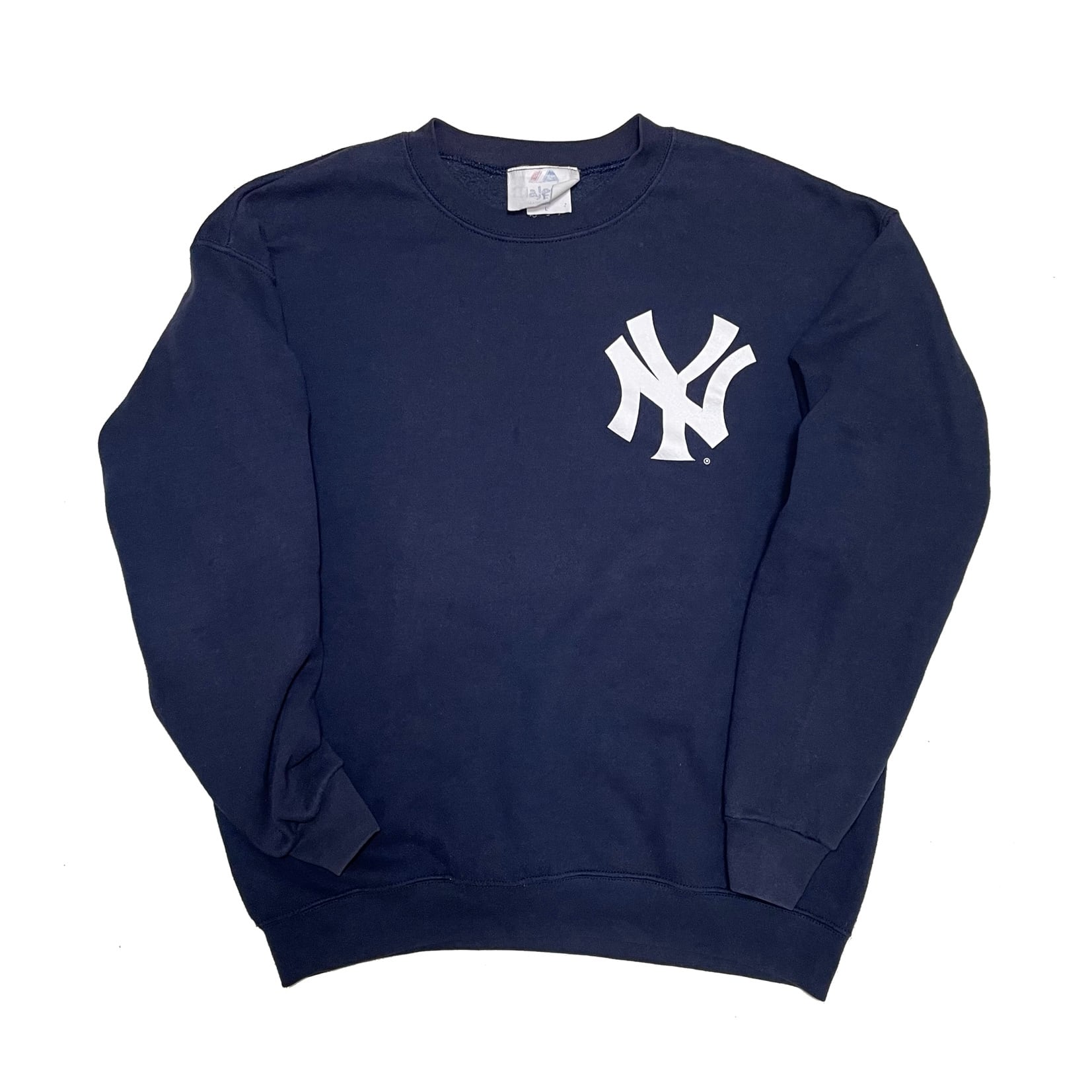 Malestic NEW YORK YANKEES スウェット ネイビー - スウェット