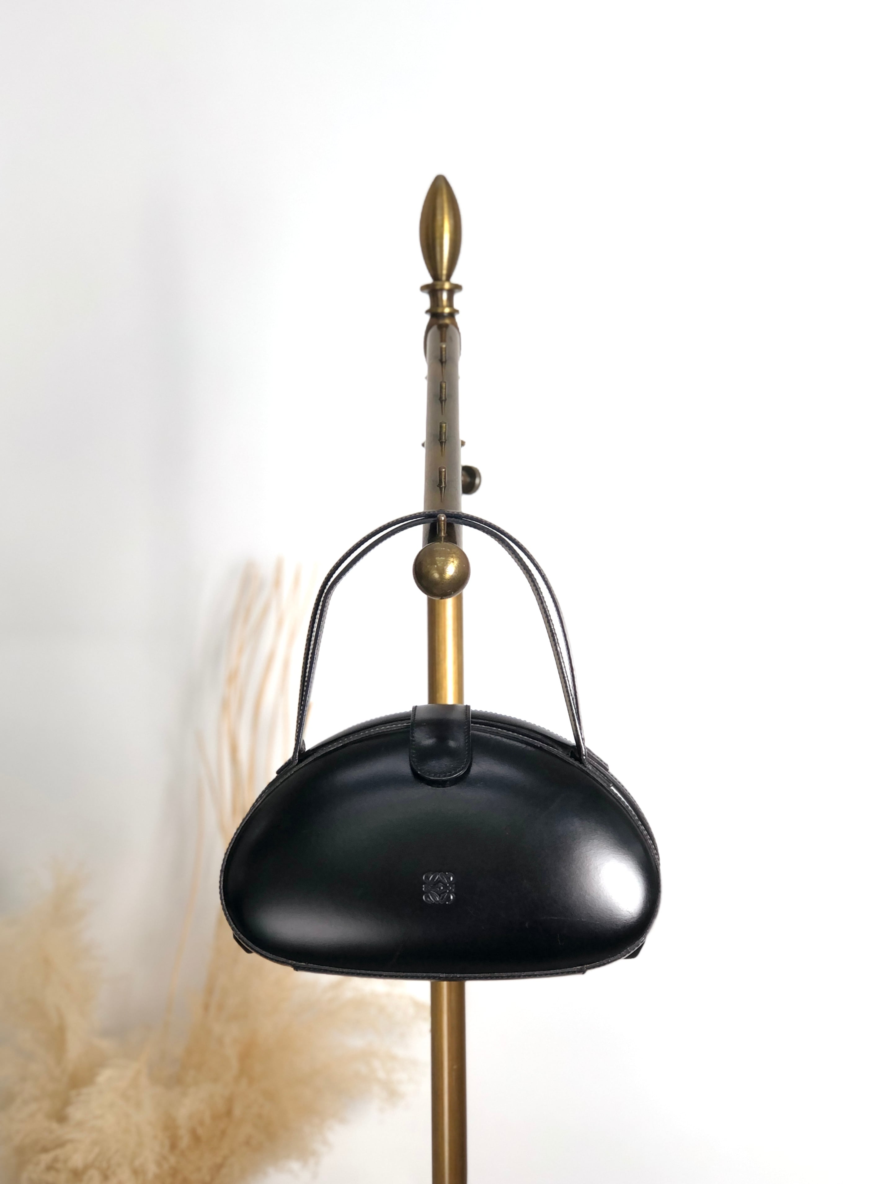LOUIS VUITTON ルイヴィトン モノグラム ハンドバッグ ブラウン PVC