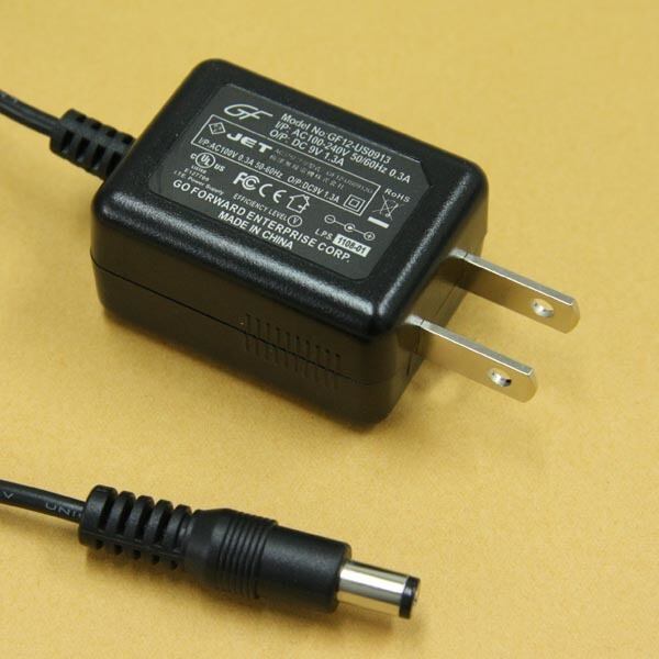 ACアダプター 9V 1.3A | u-nitショップ