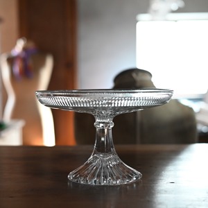Compote / コンポート〈 ケーキスタンド・プレスガラス・焼き菓子・店舗什器・食器・アンティーク・ヴィンテージ 〉113582