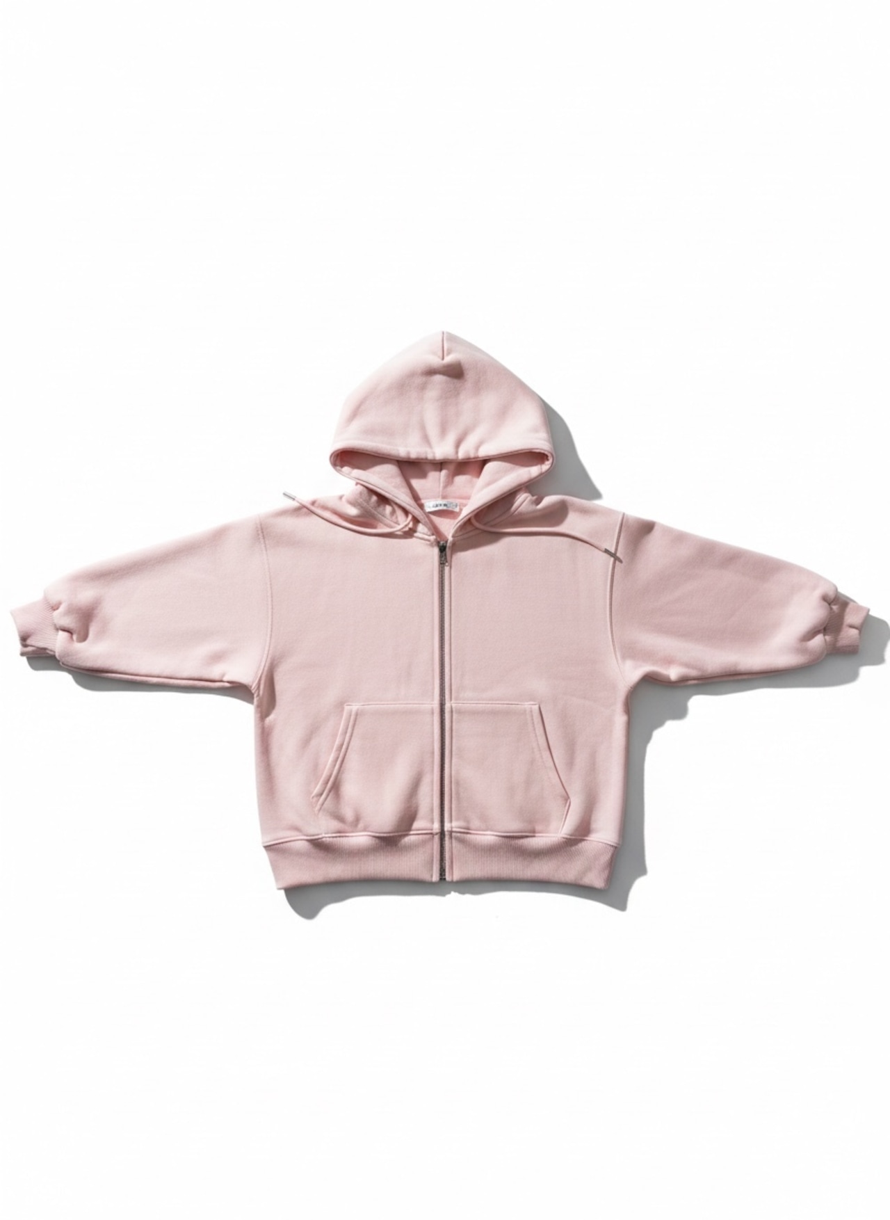 ルーズシルエットショートジップパーカー LK1884
