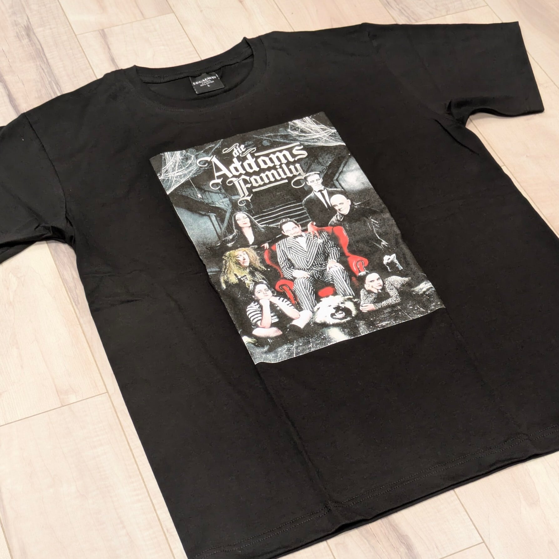 【The Addams Family (アダムス・ファミリー) 】映画Tシャツ / Tシャツ / 90年代映画〚アメリカン雑貨 アメトイ〛