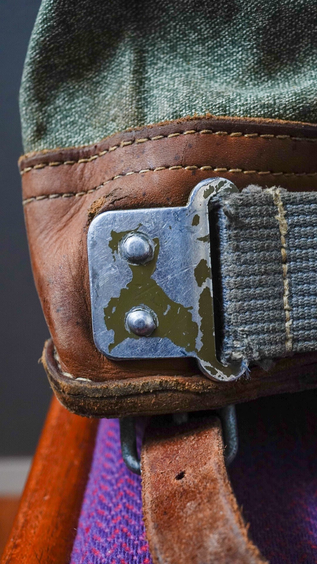 1962】スイス軍 マウンテン リュックサック ごま塩 《Swiss Army 実物
