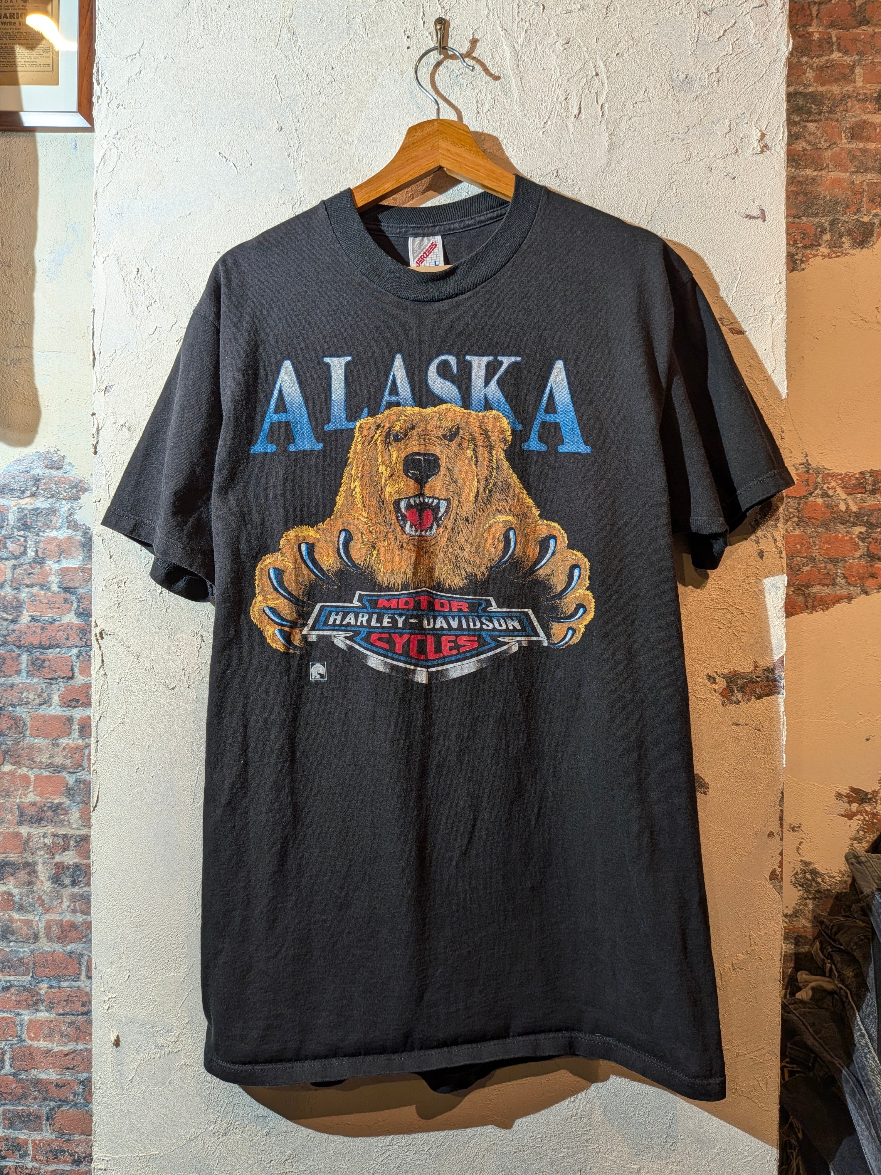 90s】Harley-Davidson Alaska ベアTシャツ USA製 ow23 | owatteruman shop
