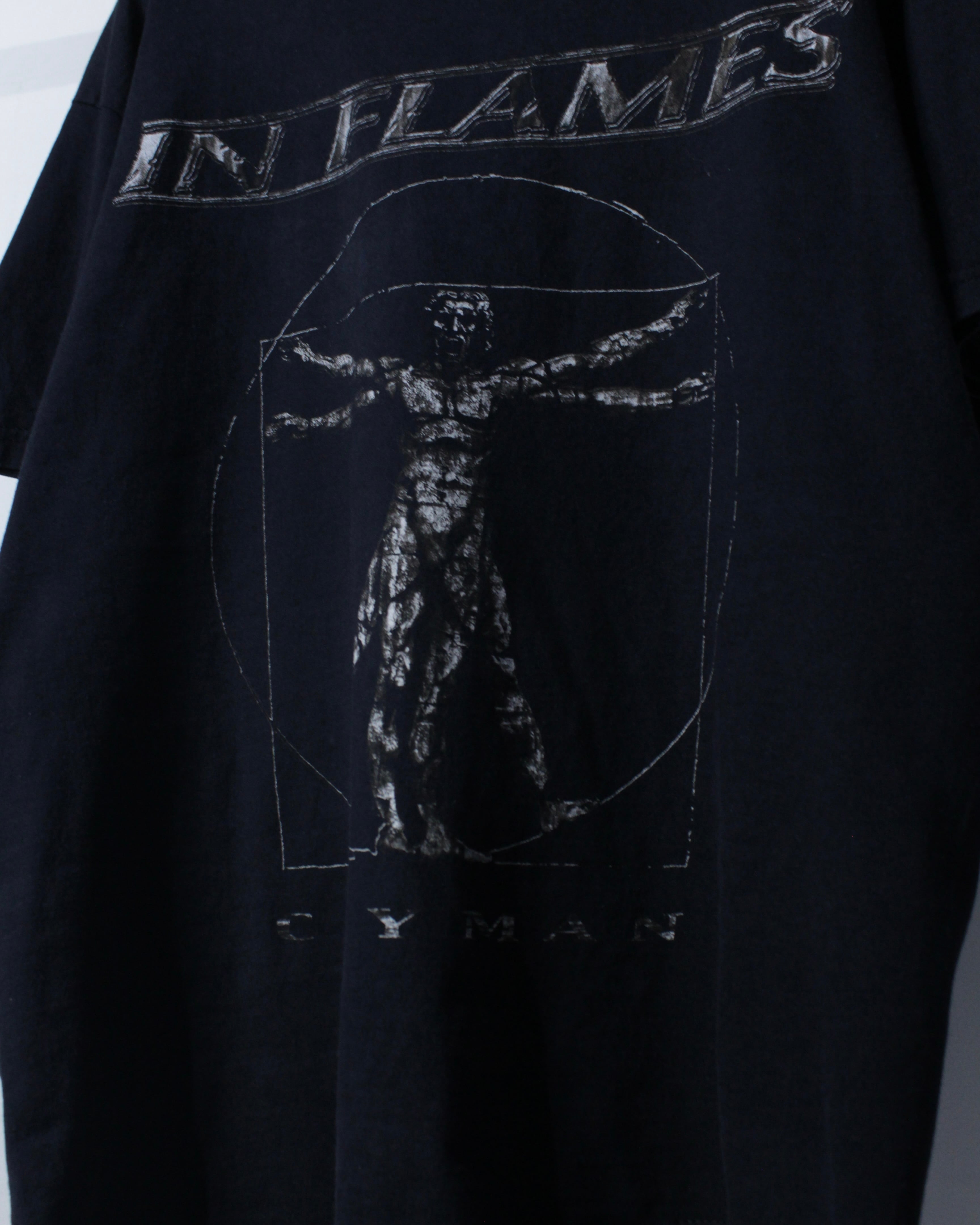 Caka BLACK】00's “In Flames”“Clayman” T-Shirt | Caka(カカ）下北沢