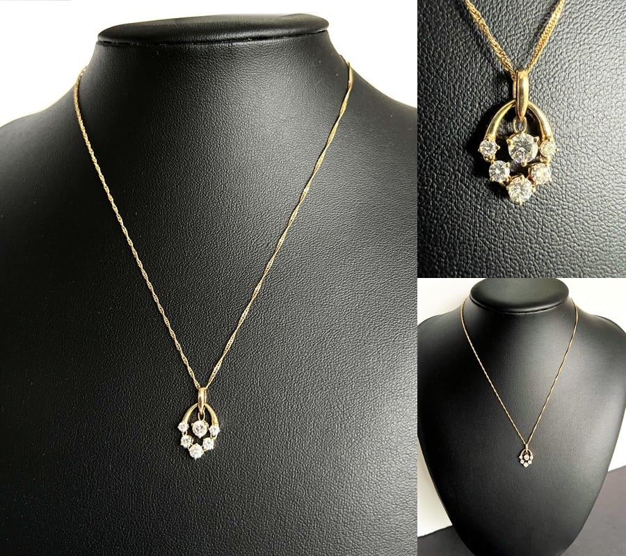MONNICKENDA モニッケンダム 6P ダイヤモンド ネックレス 0.66ct K18YG