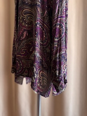 AUSTIN REED paisley pattern silk shirt-5136-1