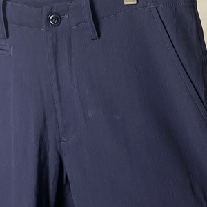 Y’s navy drawstring wide pants