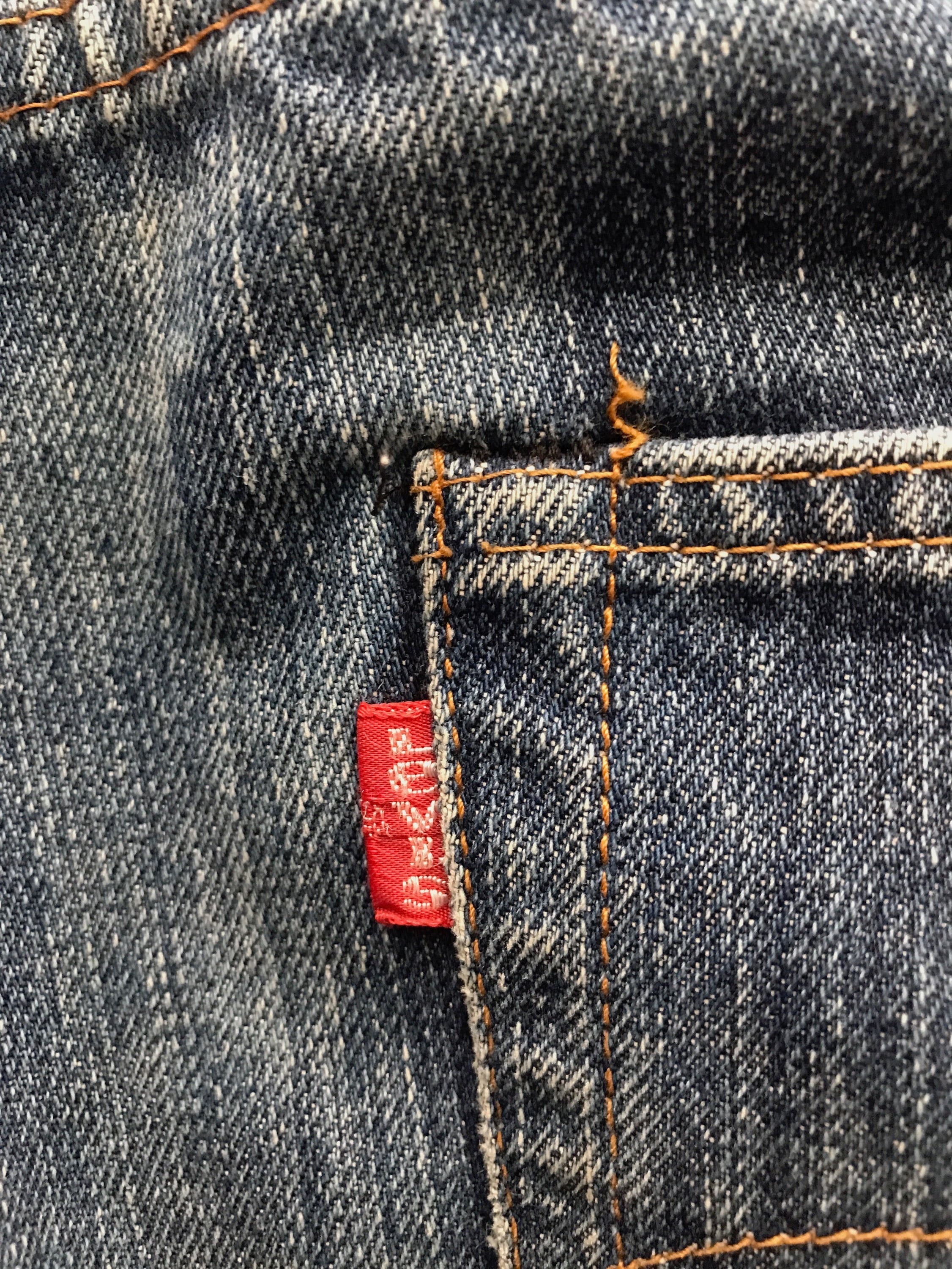 70's Levi's 501 66前期　デニムパンツ　極上縦落ち