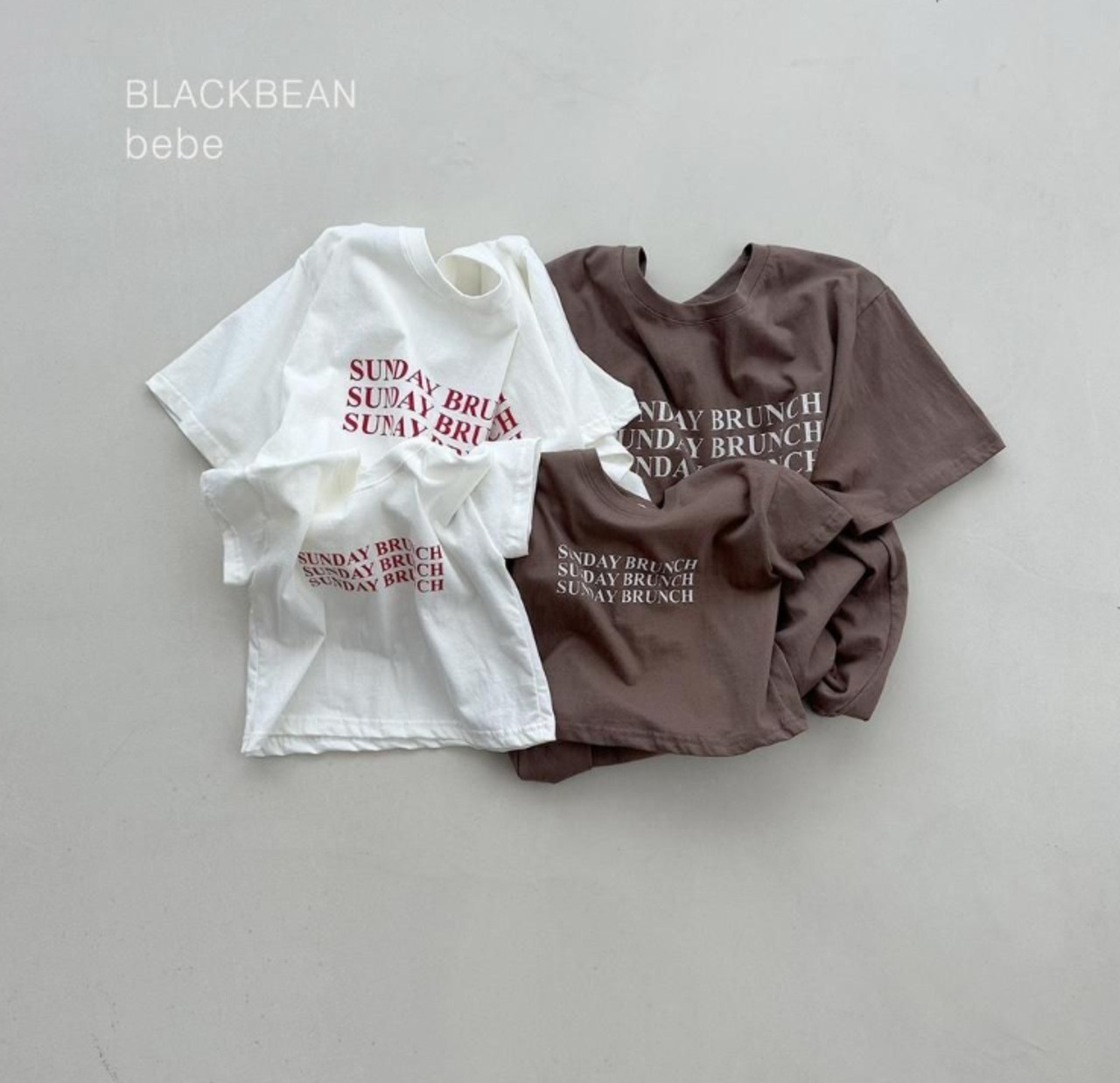 【取寄/個別発送】Blackbean 26/SM（Baby）ブランチTシャツ