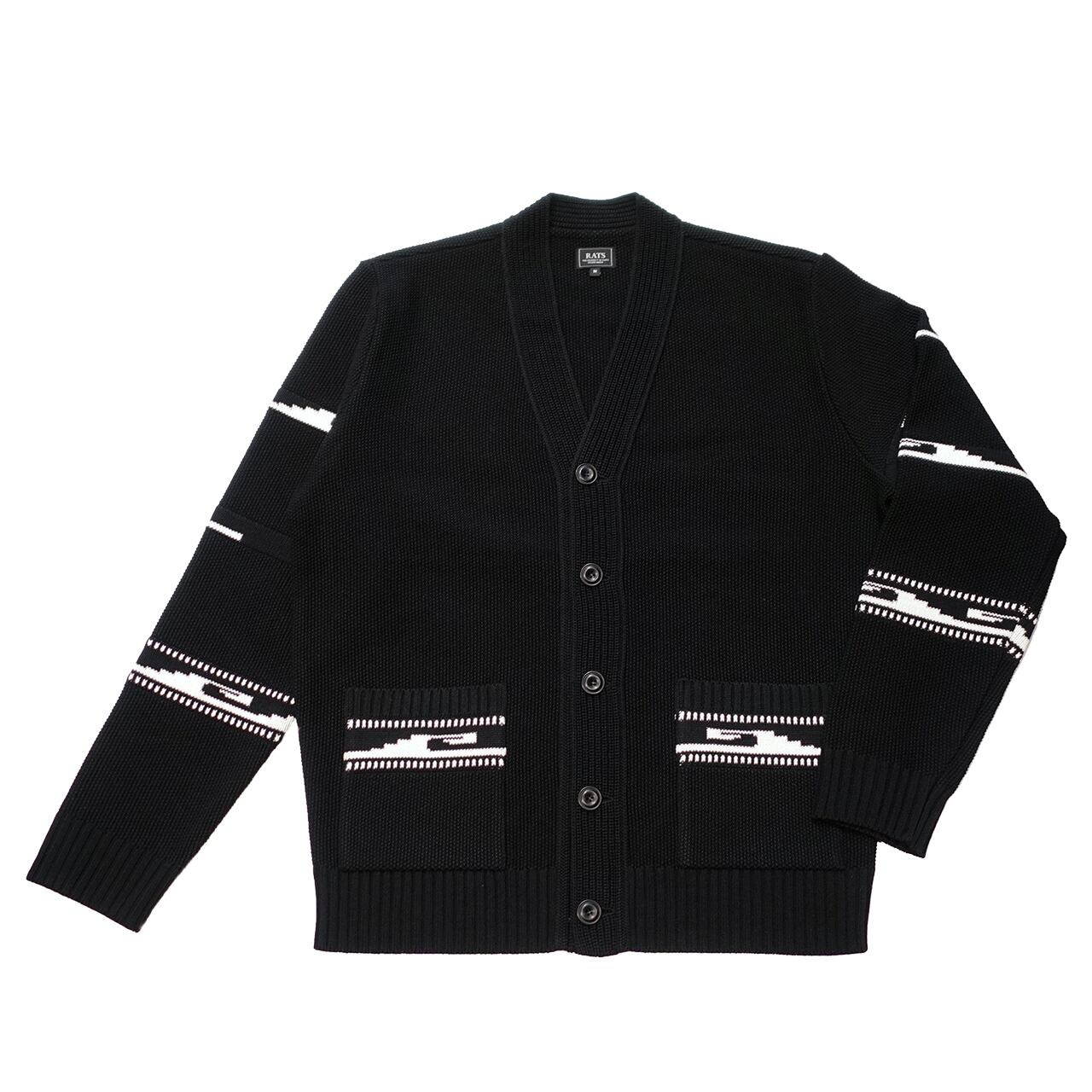 キムタク着 RATS NATIVE KANOKO CARDIGAN カーディガン-