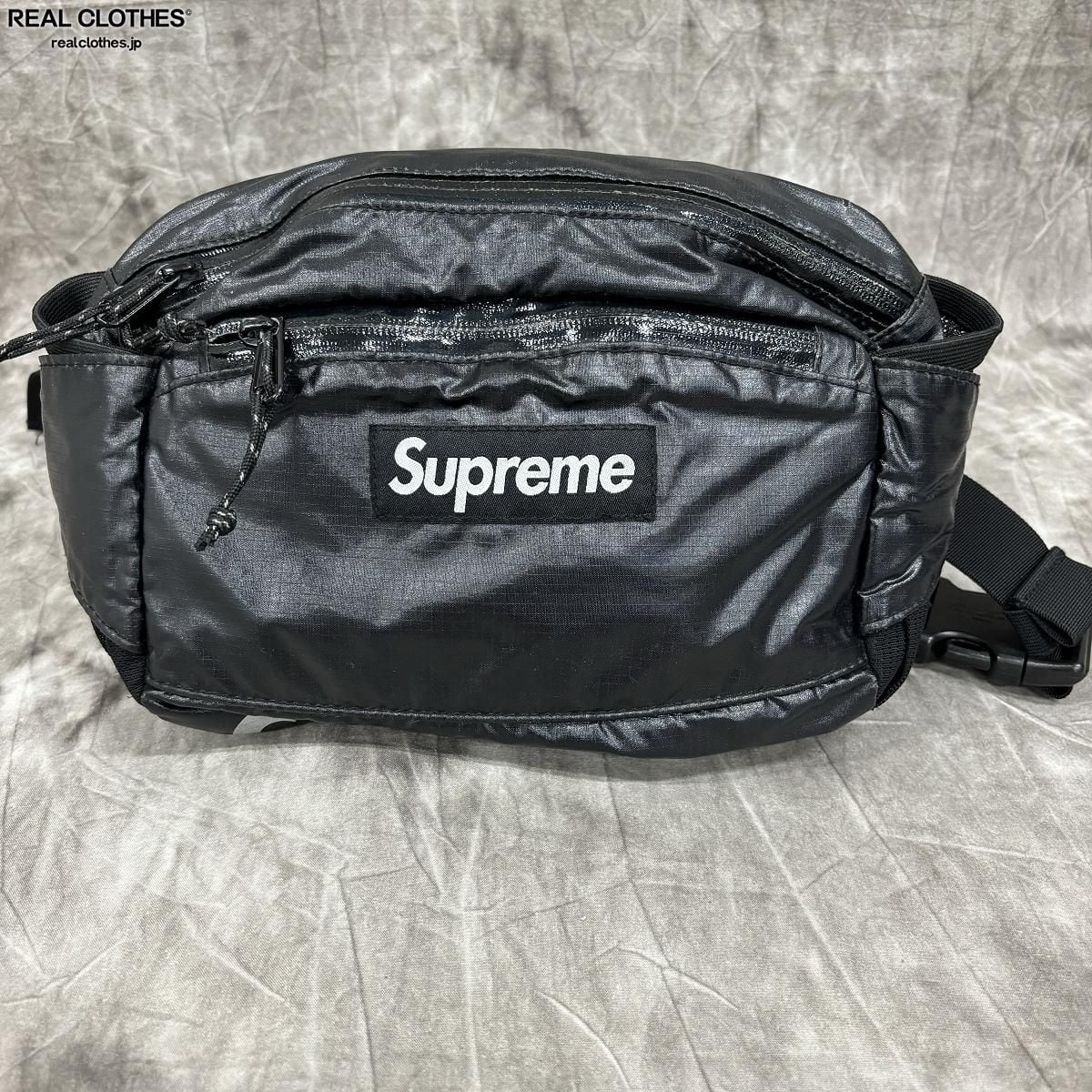 Supremeシュプリームwaist bag blackボディバッグ黒新品未使用