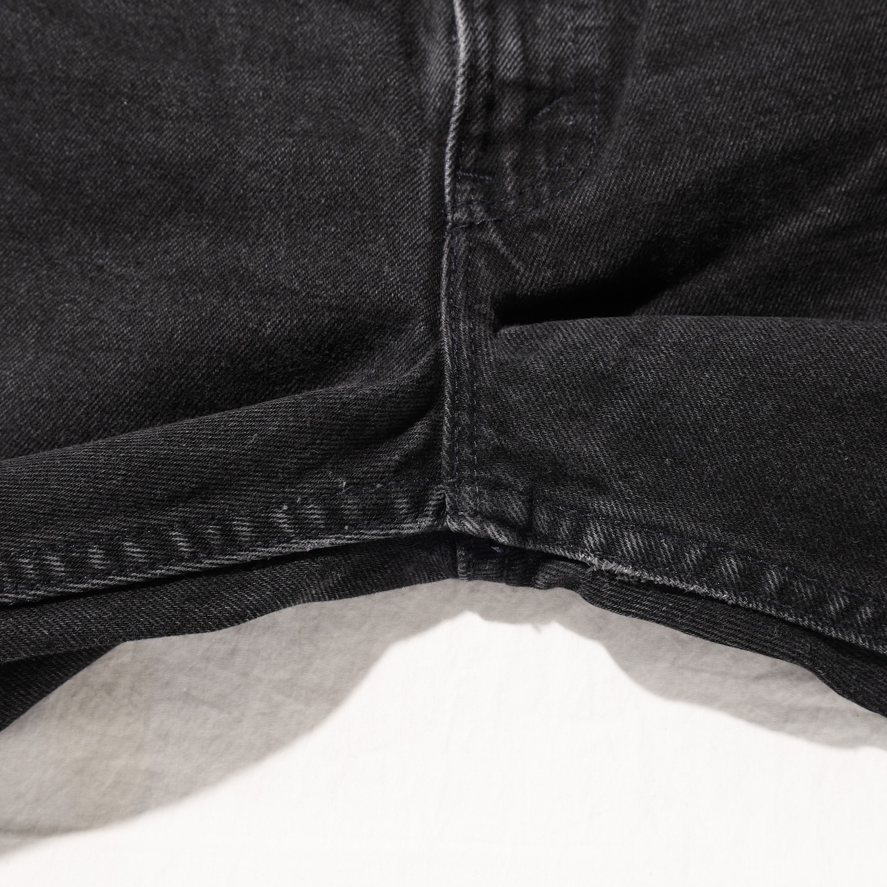 美品 32×30 Levi’s 505 USA 96年 オレンジタブ サルファーブラックデニムパンツ リーバイス