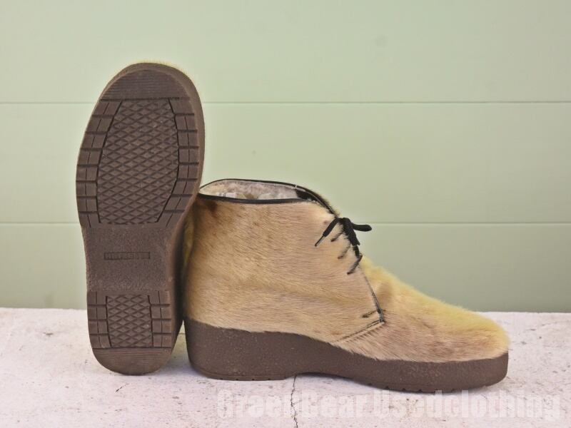 ドイツ製METZELERビンテージエスキモーブーツ良い味メンズ9F27cmZ221