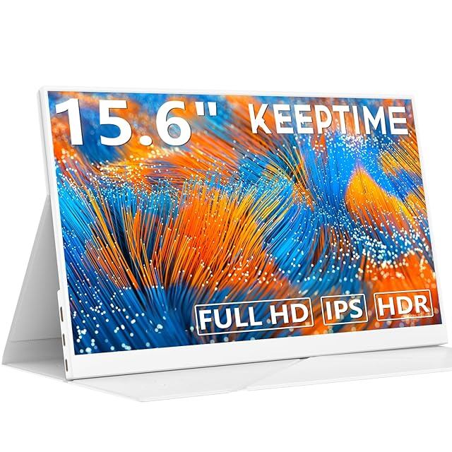 KEEPTIME ワイヤレス モバイルモニター 15.6インチ 1920*1080 モバイル