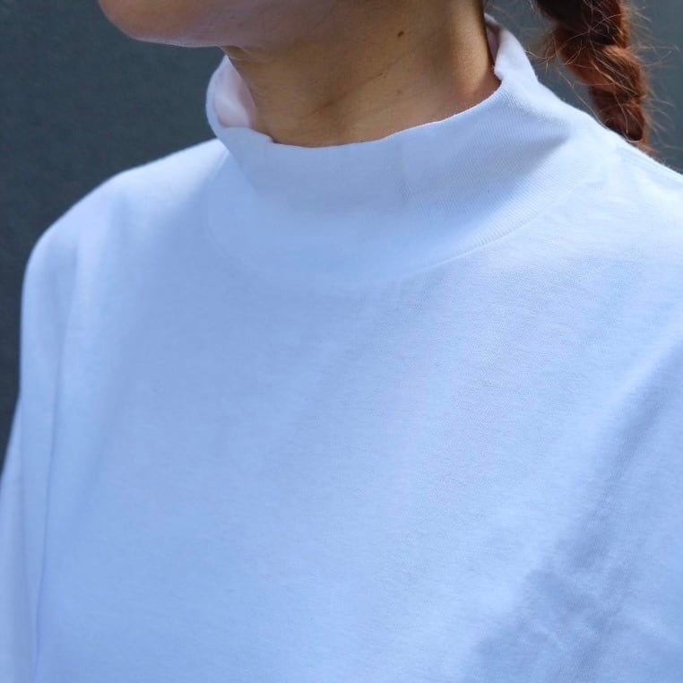 コモリ　コットンジャージモックネックプルオーバー　3 COMOLI (コモリ) コットンジャージ モックネックプルオーバー