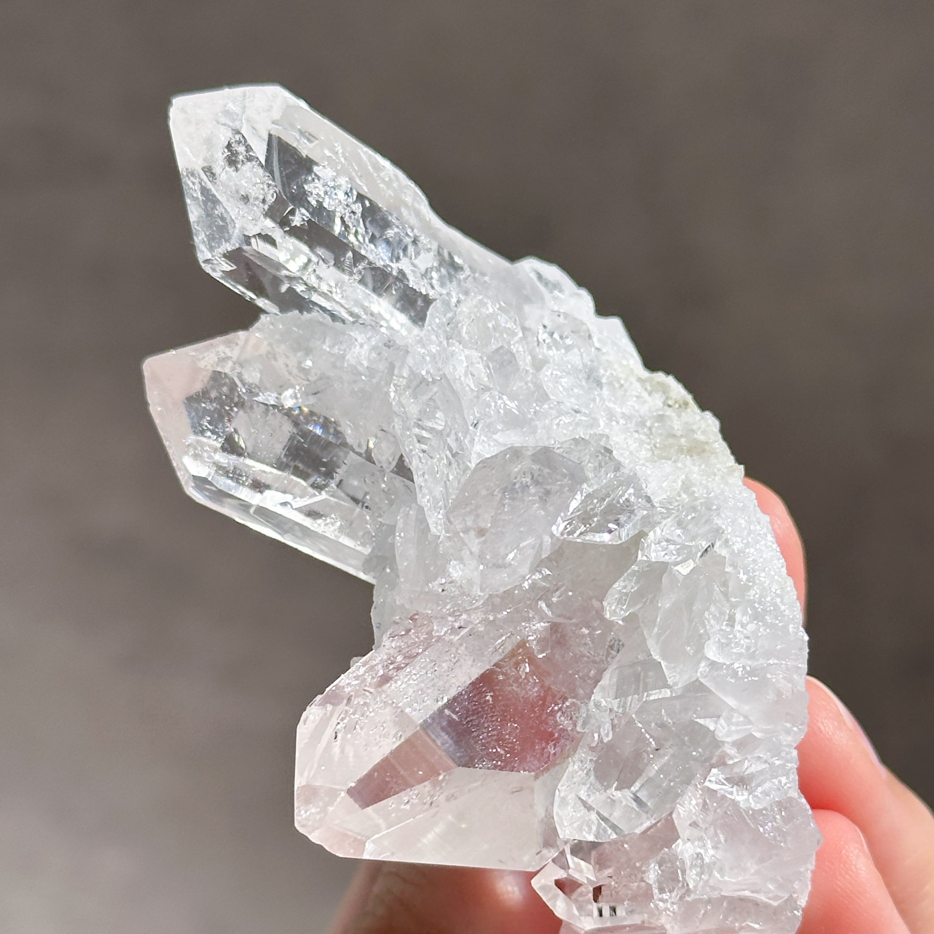 ゼッカ産水晶クリアクォーツ クラスター91◇ Clear Quartz ◇天然石