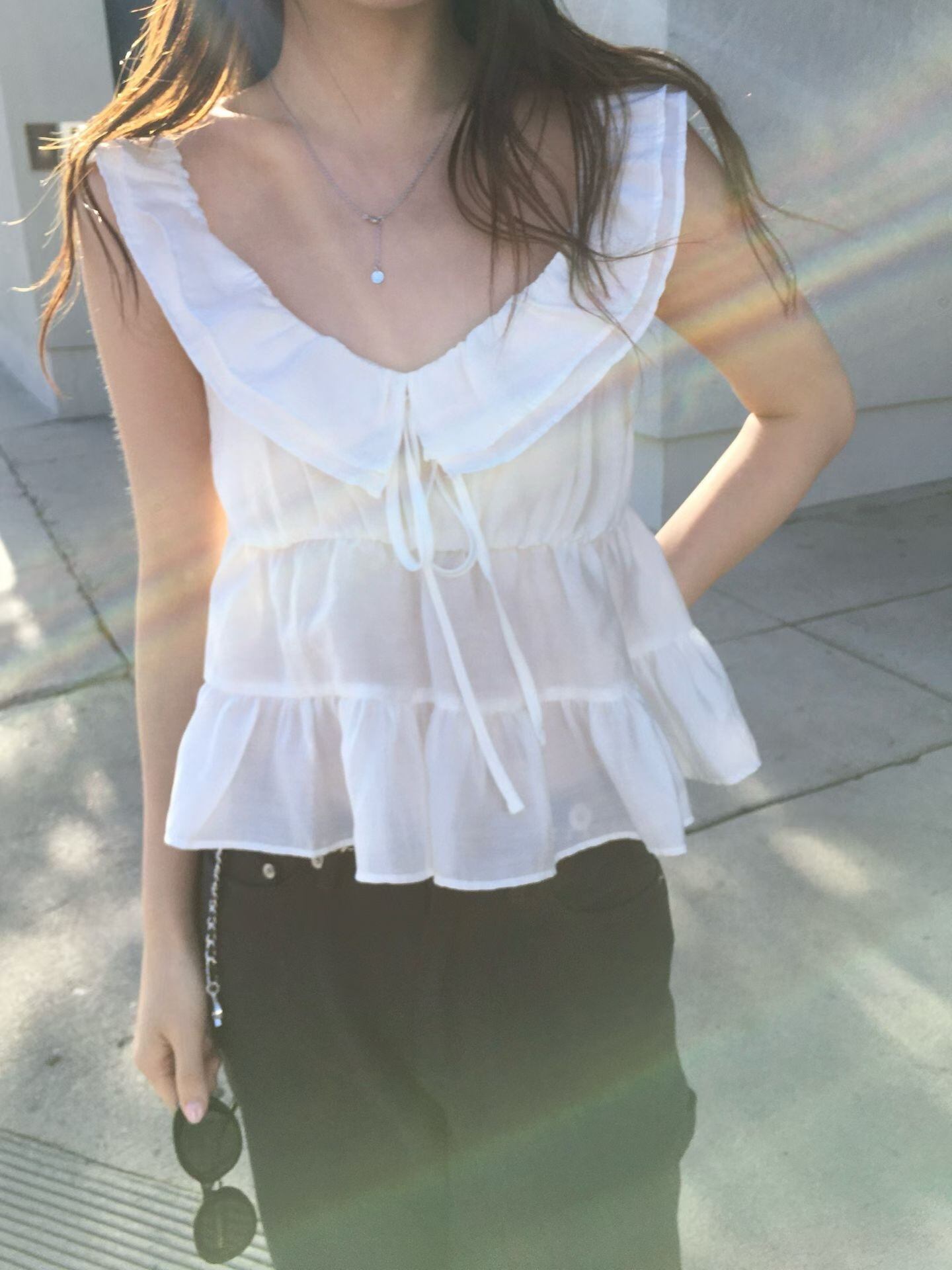 (予約) vegetable / Melrose blouse / 2color