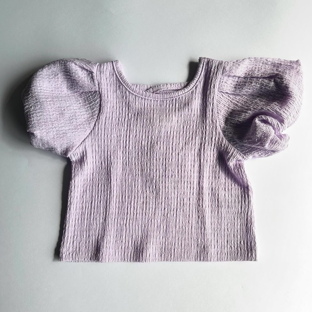 NeWoバルーンスリーブTシャツ【130-140cm】Lavender