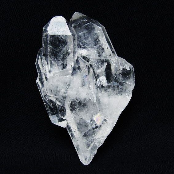 水晶 クラスター 原石 アーカンソー産 一点物 172-3483