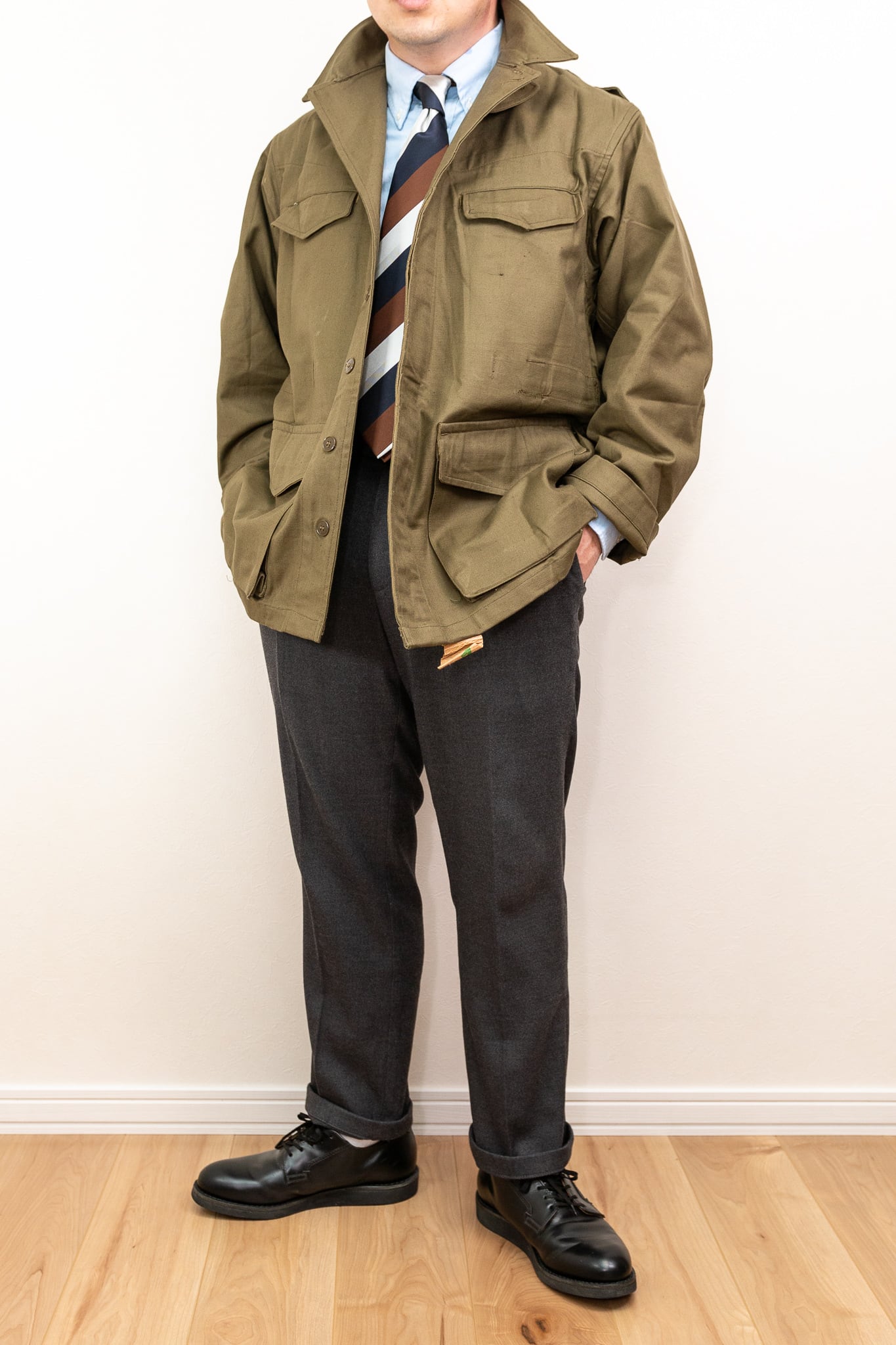 DEADSTOCK】French Army M-47 Field Jacket 