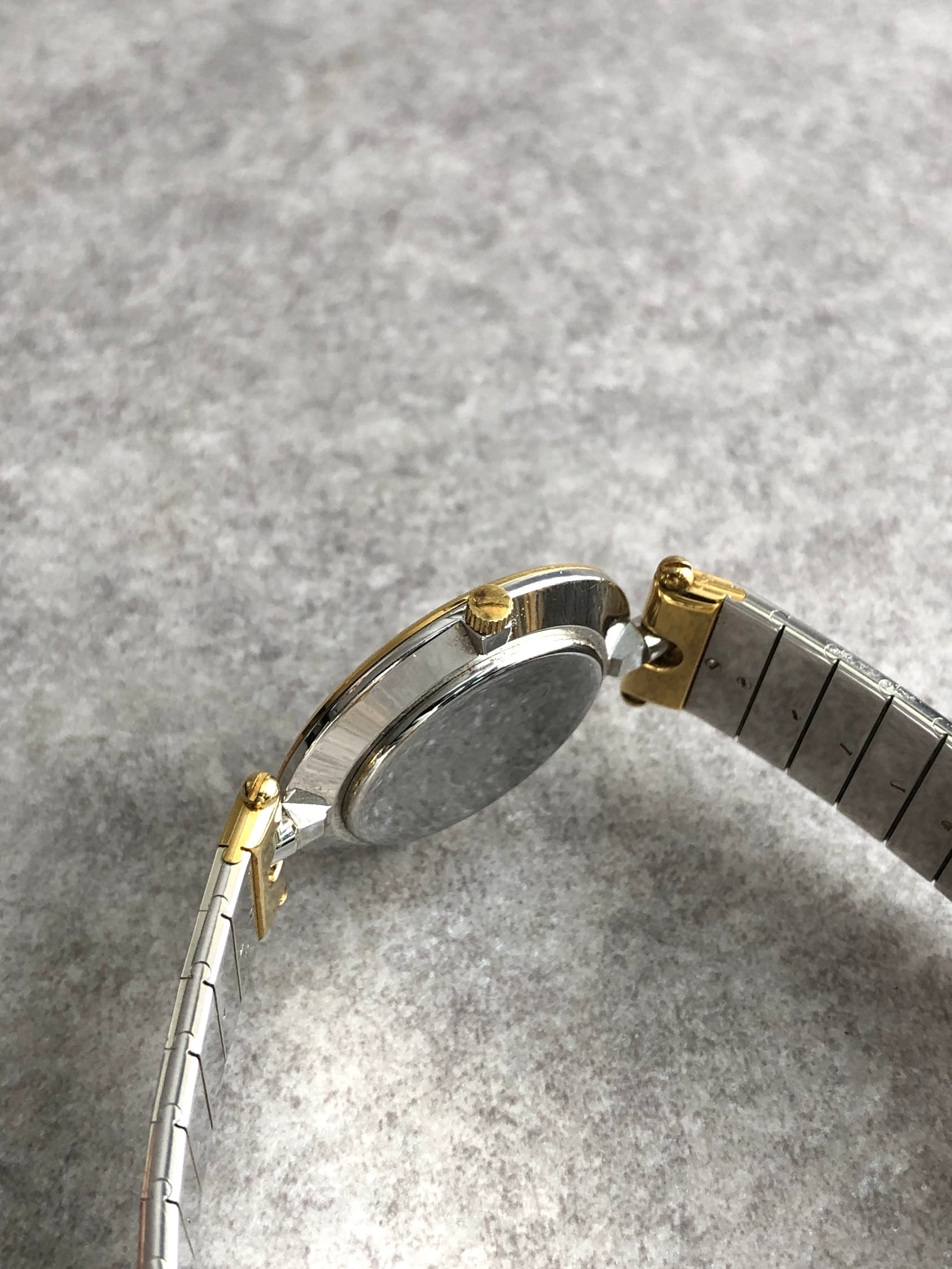 Christian Dior クリスチャン ディオール 腕時計 シルバー×ゴールド