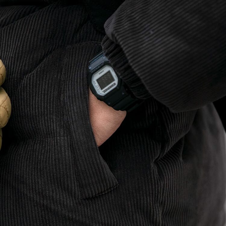 ★STAND COLLAR CORDUROY COTTON COAT　　　A0842