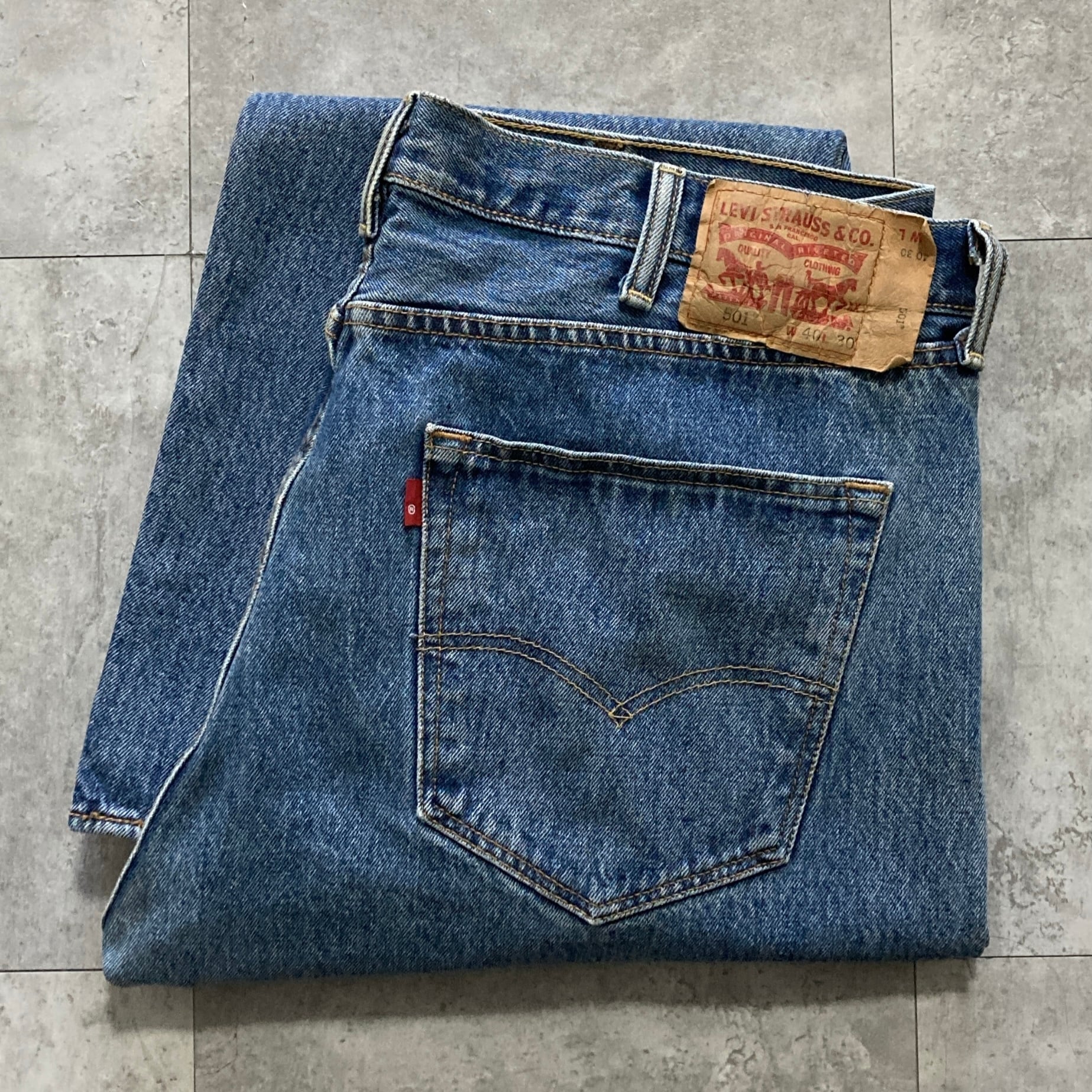 W33】90's Levis 503BXX リーバイス LVC 140周年 97年製 裏ボタン刻印