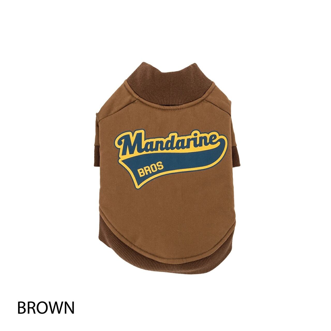 犬 服 犬服 冬 スタジャン スタジアム ジャケット アウター コート アウトドア 冬服 MANDARINE BROTHERS / STADIUM JACKET XS