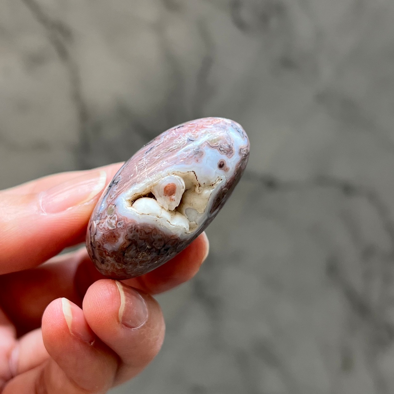 ジャスパーアゲートパーム*0513*天然石インテリア*置き物