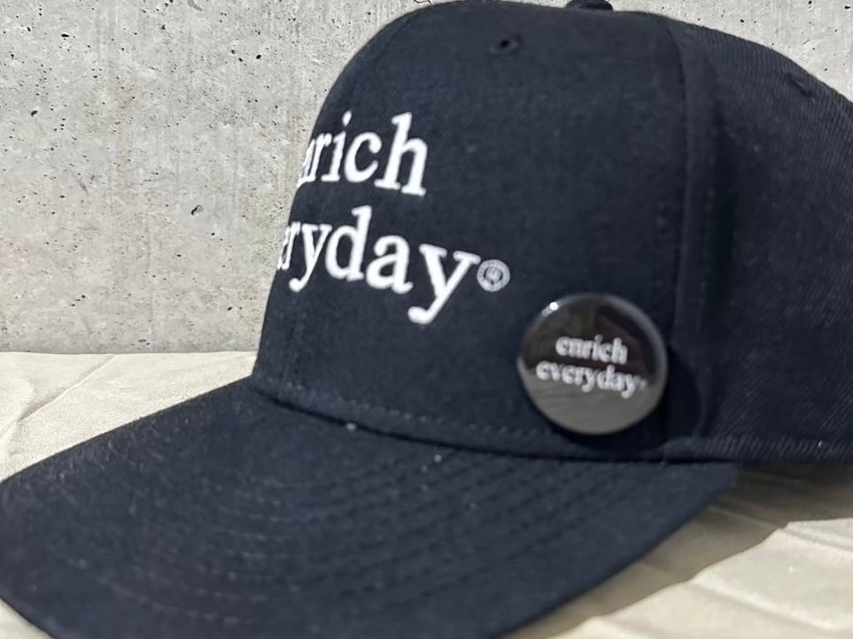 2025年 7月中発送予定）予約商品  everyday FlatVisor CAP／ブラック ３デザイン（OTTO フラットバイザー）