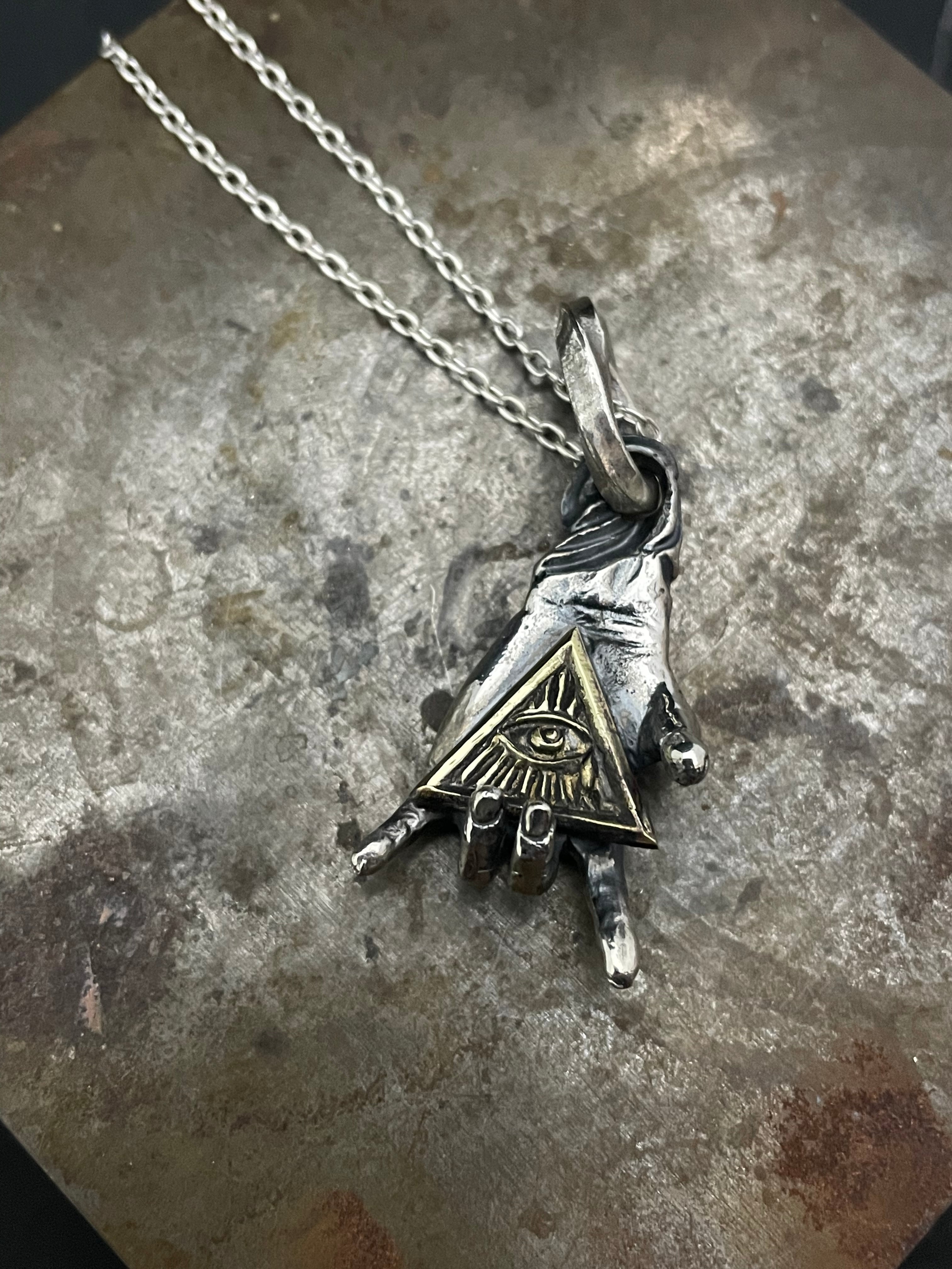 ネクロ式コルナサインペンダント | NECROBUTCHER