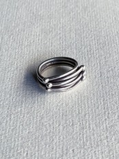 Karen tribe／Silver ring (I05)