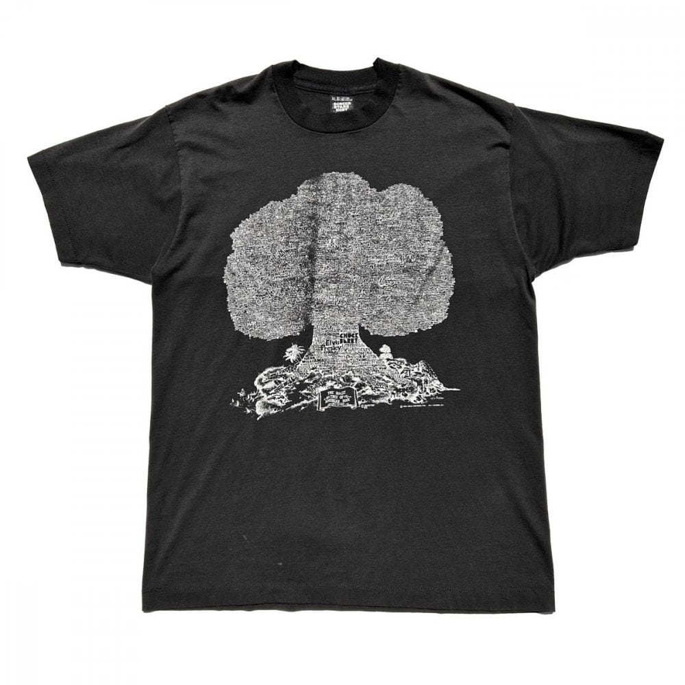 Vintage Bruce Burton T-shirt [The Family Tree Of American Rock