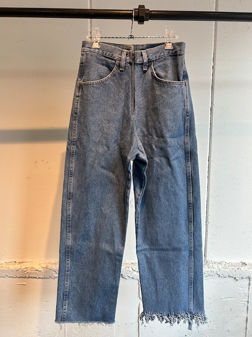 77circa  fringe denim pants