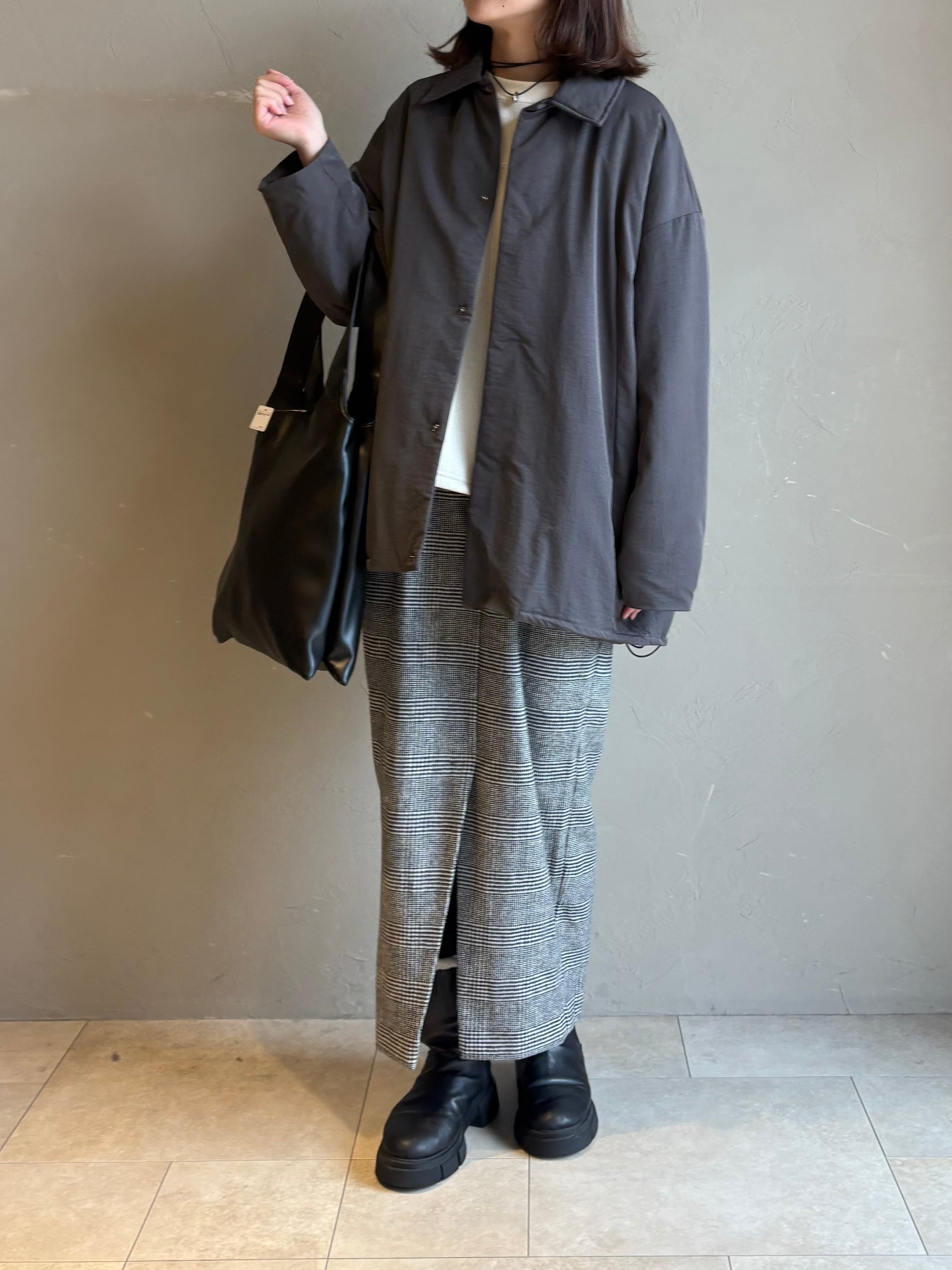 ベージュのみ11/23(日)まで再販 》【 CLOCHE 】中綿コーチジャケット