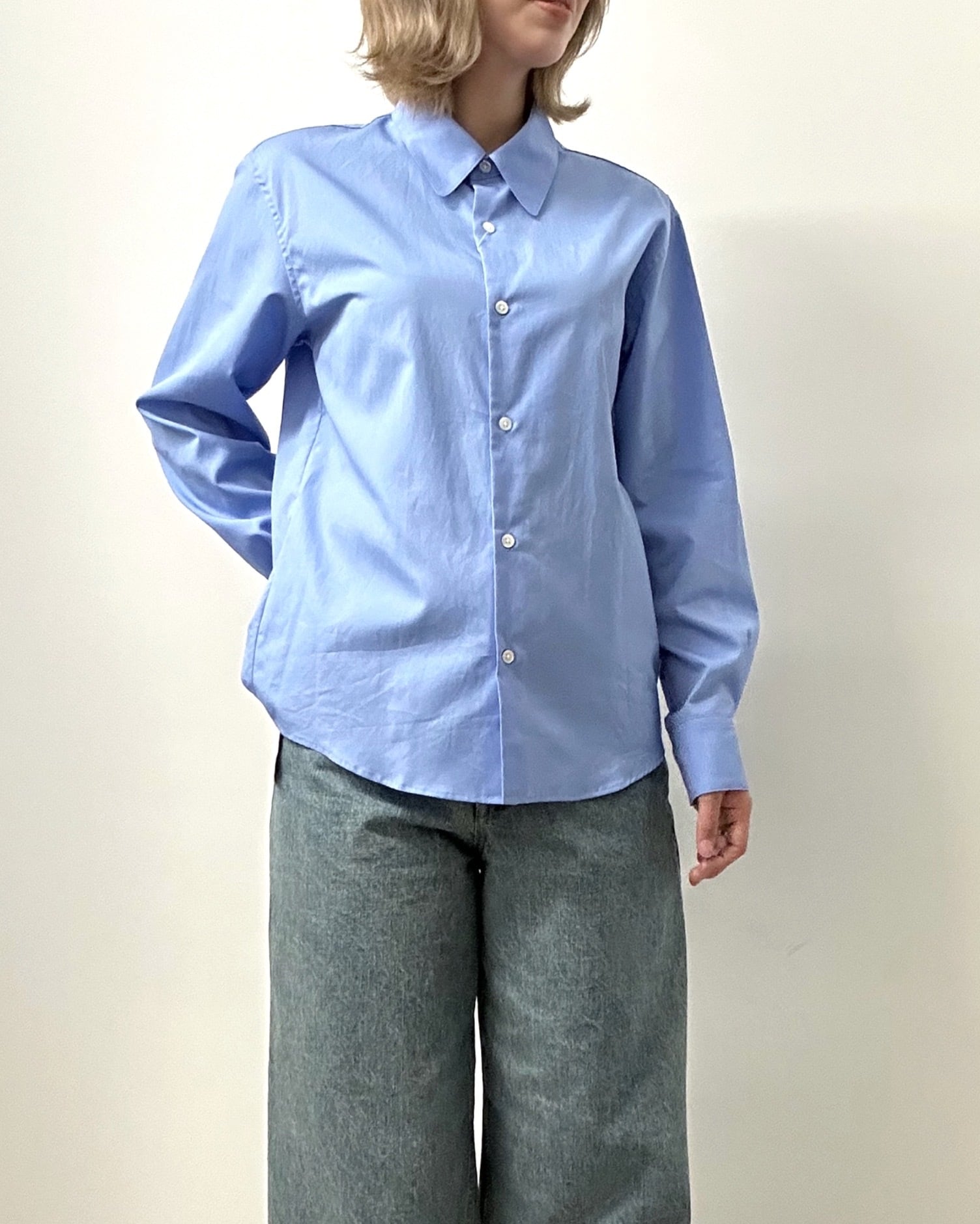 MY_ / BASIC REGULAR COLLAR SHIRT'