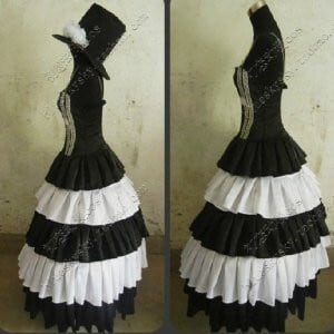 K2215 ONE PIECE ワンピース ペローナ 2年後 風 コスプレ衣装