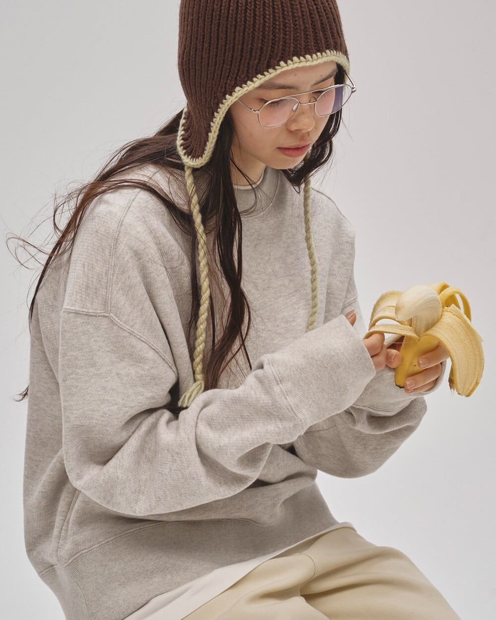 TODAYFUL Cotton Brushed Sweat -L/GRAY- | Chapel